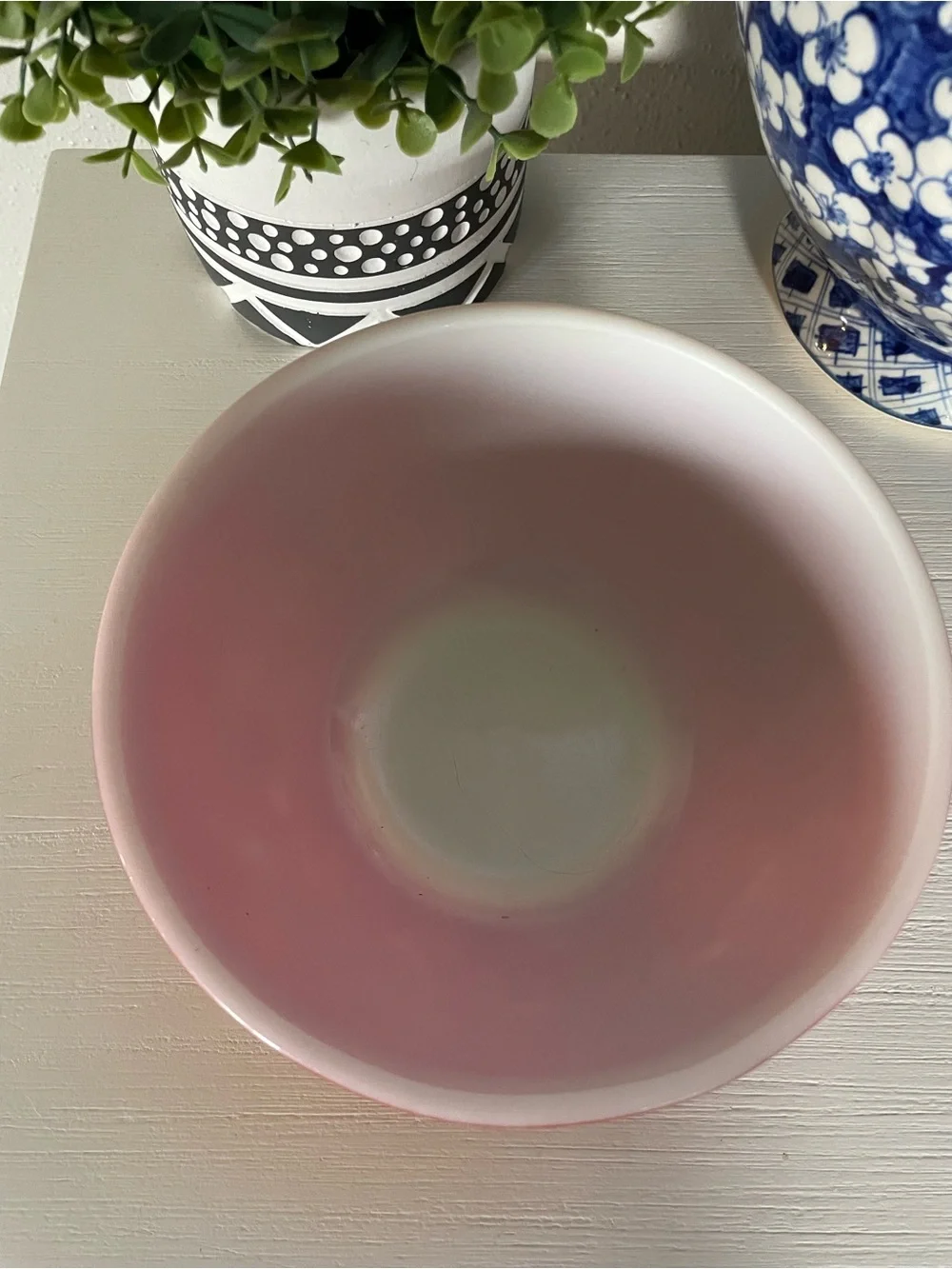 Vintage Pyrex Primary Red #402 Nesting Mixing Bowl 1.5QT Milk Glass